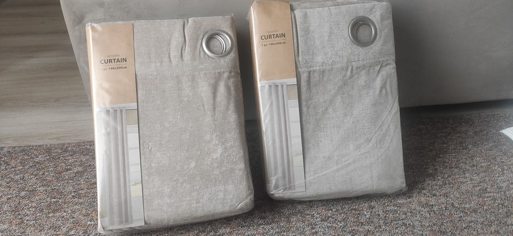 Zasłony Jysk NESVATN 140x300 4 szt