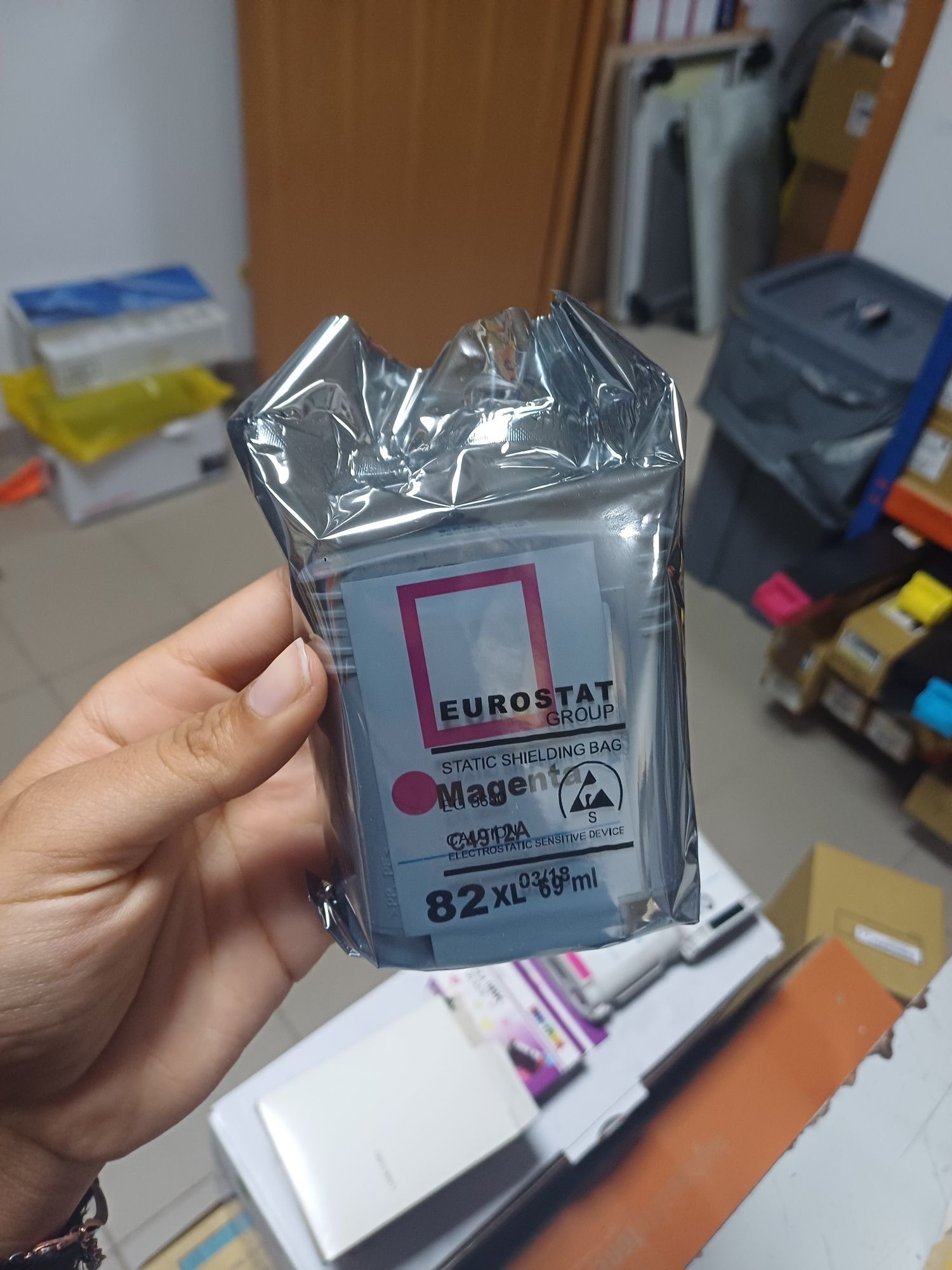 Tinteiro Magenta - Europast compativel HP 82