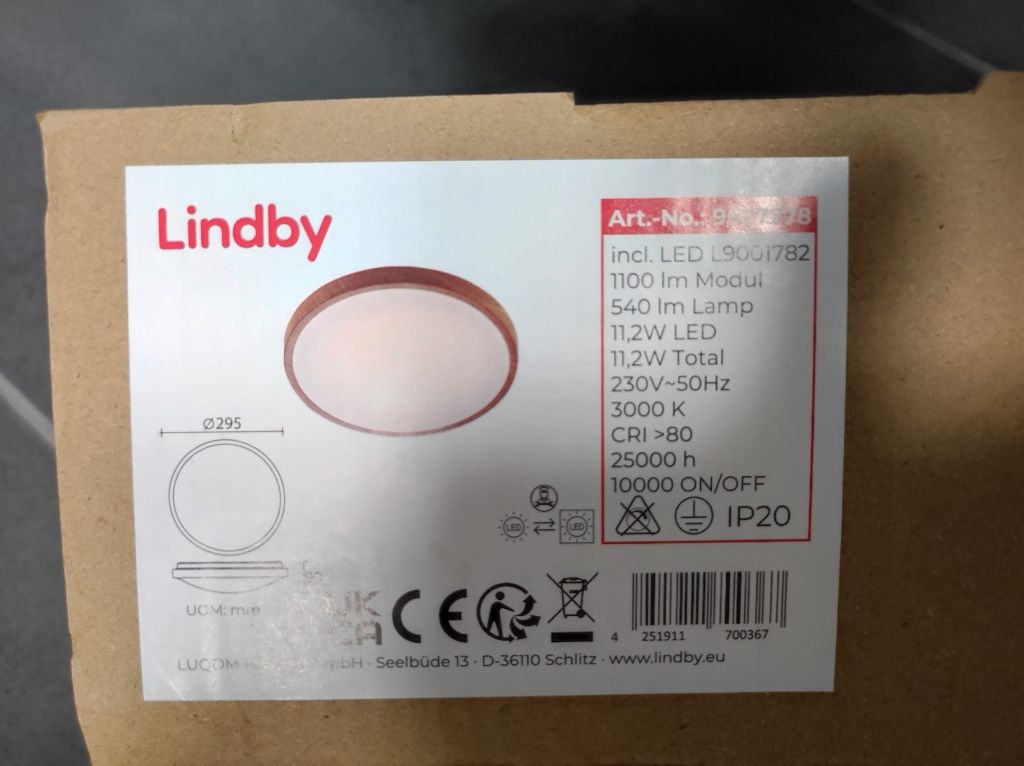 Plafon LED Lindby