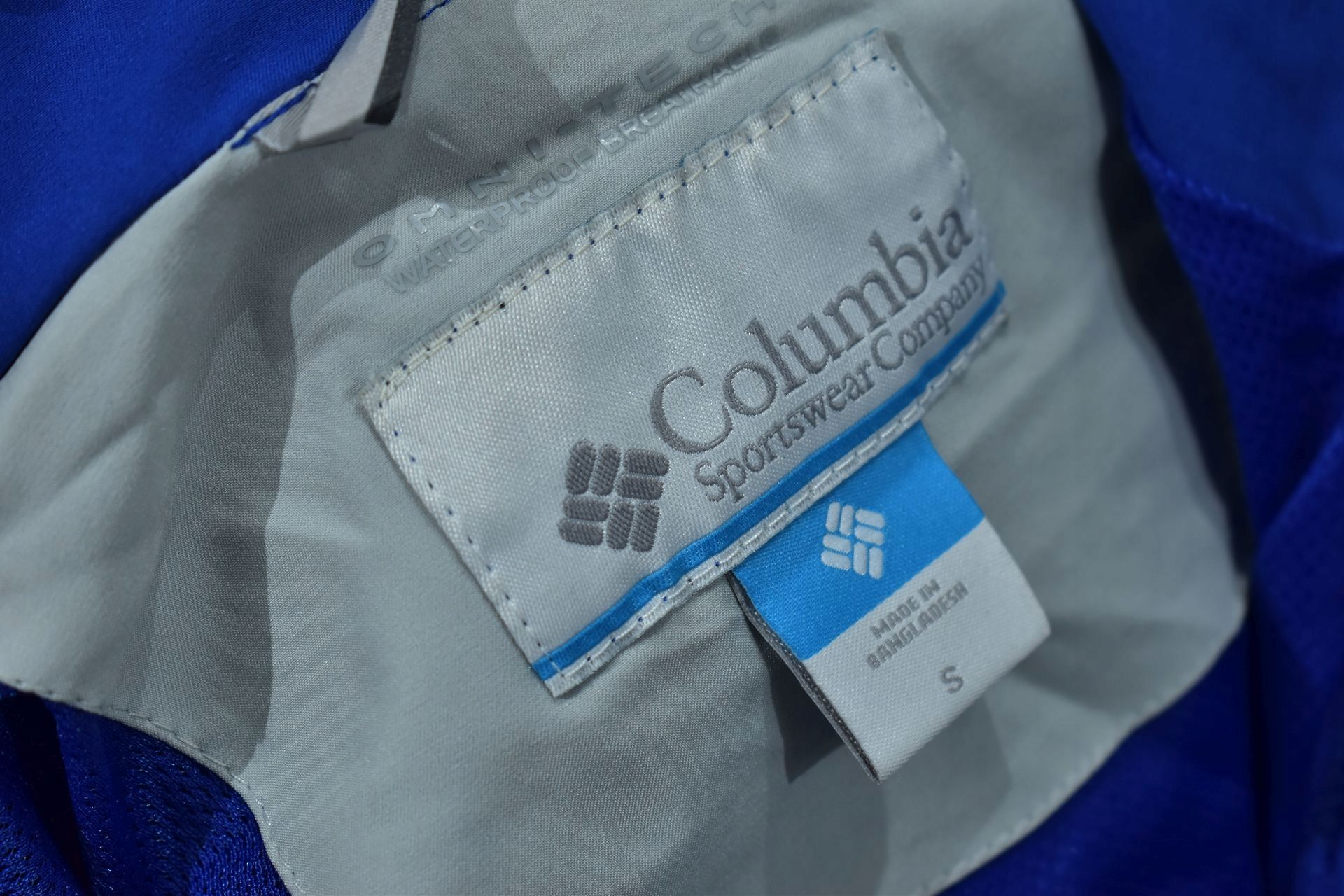 Columbia Omni Tech Męska Kurtka Wiatrówka Siatka S