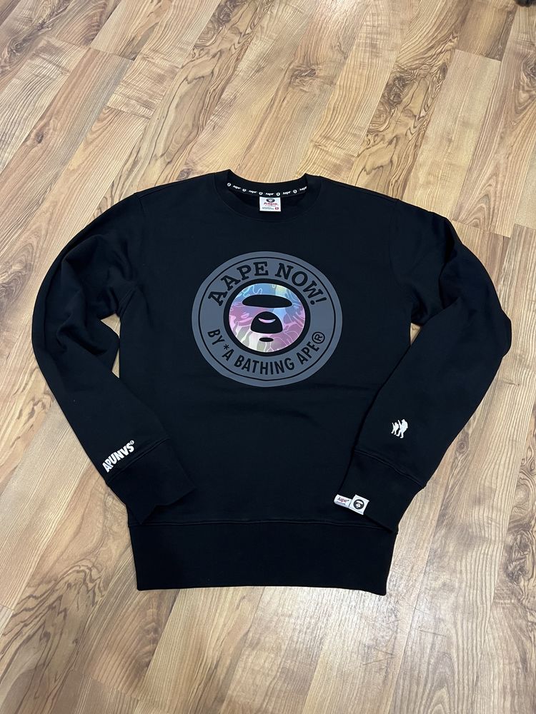 AAPE basic sweatshot BAPE бейп свитшот Новий! Оригінал.