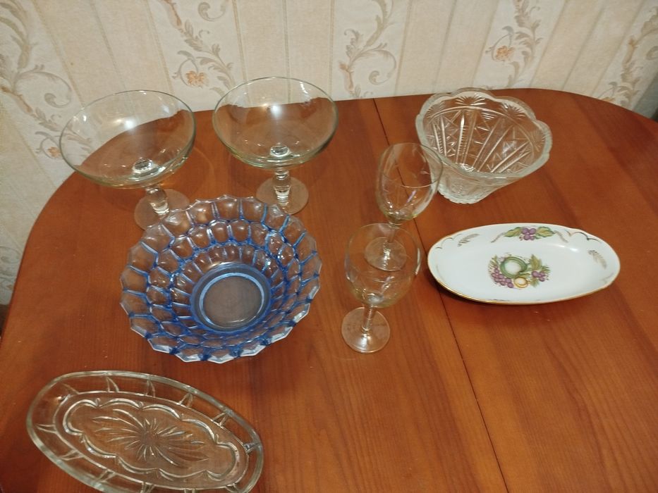 Скляний посуд 60-х ,70-х років