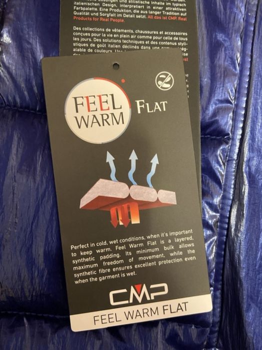 Пуховик зимовий курточка CMP р.140