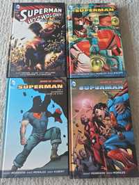 Komiksy Superman tomy 1-3 + Superman wyzwolony NOWE DC