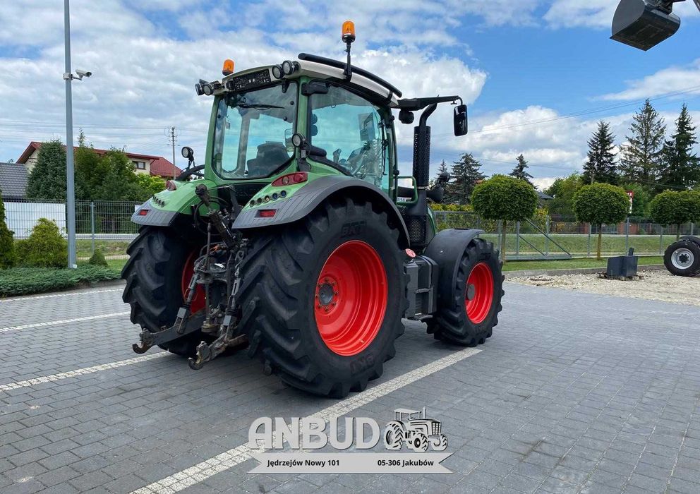 Fendt 516 Vario Nowe opony Zaczepy 514 Isobus 716