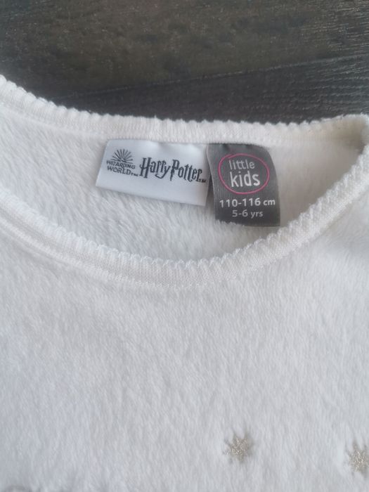 Ciepłe piżamy dla dziewczynki rozmiar 116