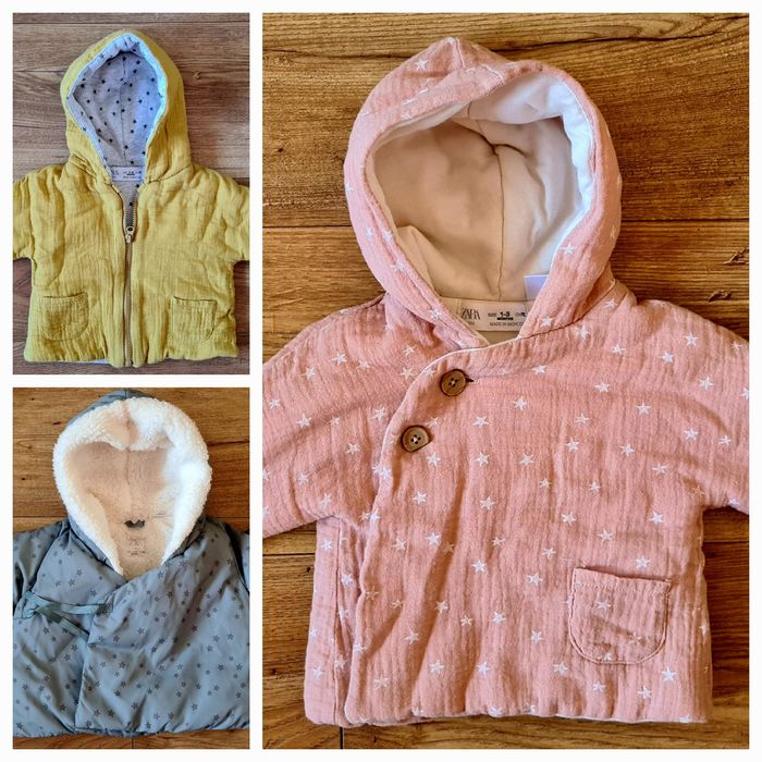 Kurteczki Zara rozm. 62 , 3 sztuki