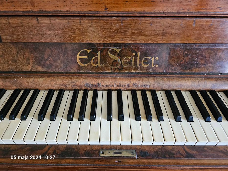 Pianino do renowacji Ed. Seiler.