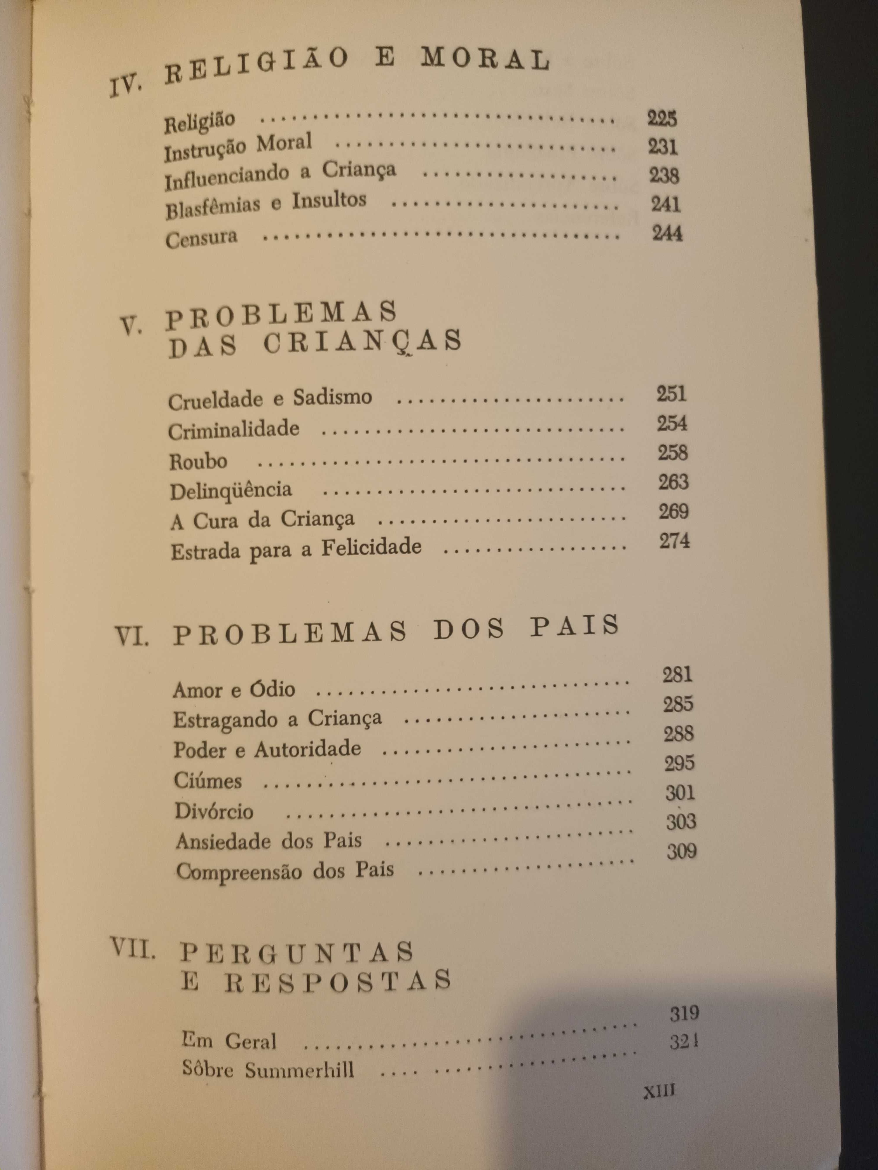 "Liberdade sem Medo" por A. S. Neill