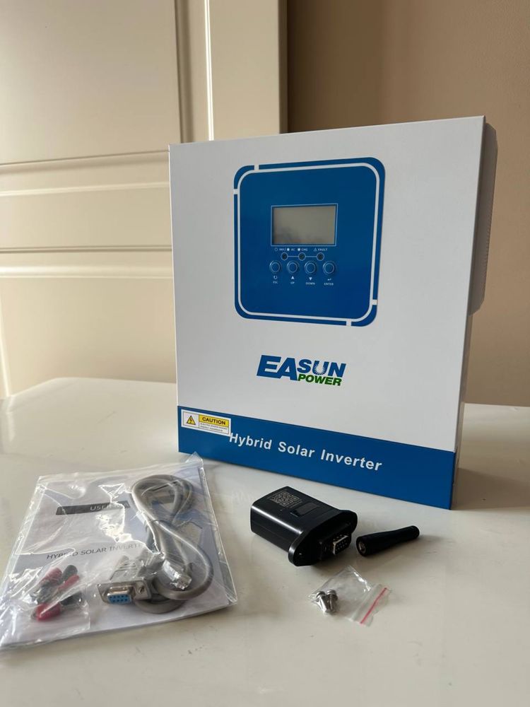 EASUN 3.2kW 24V WiFi Гібрид для СЕС + АКБ + мережі | Рішення під ключ