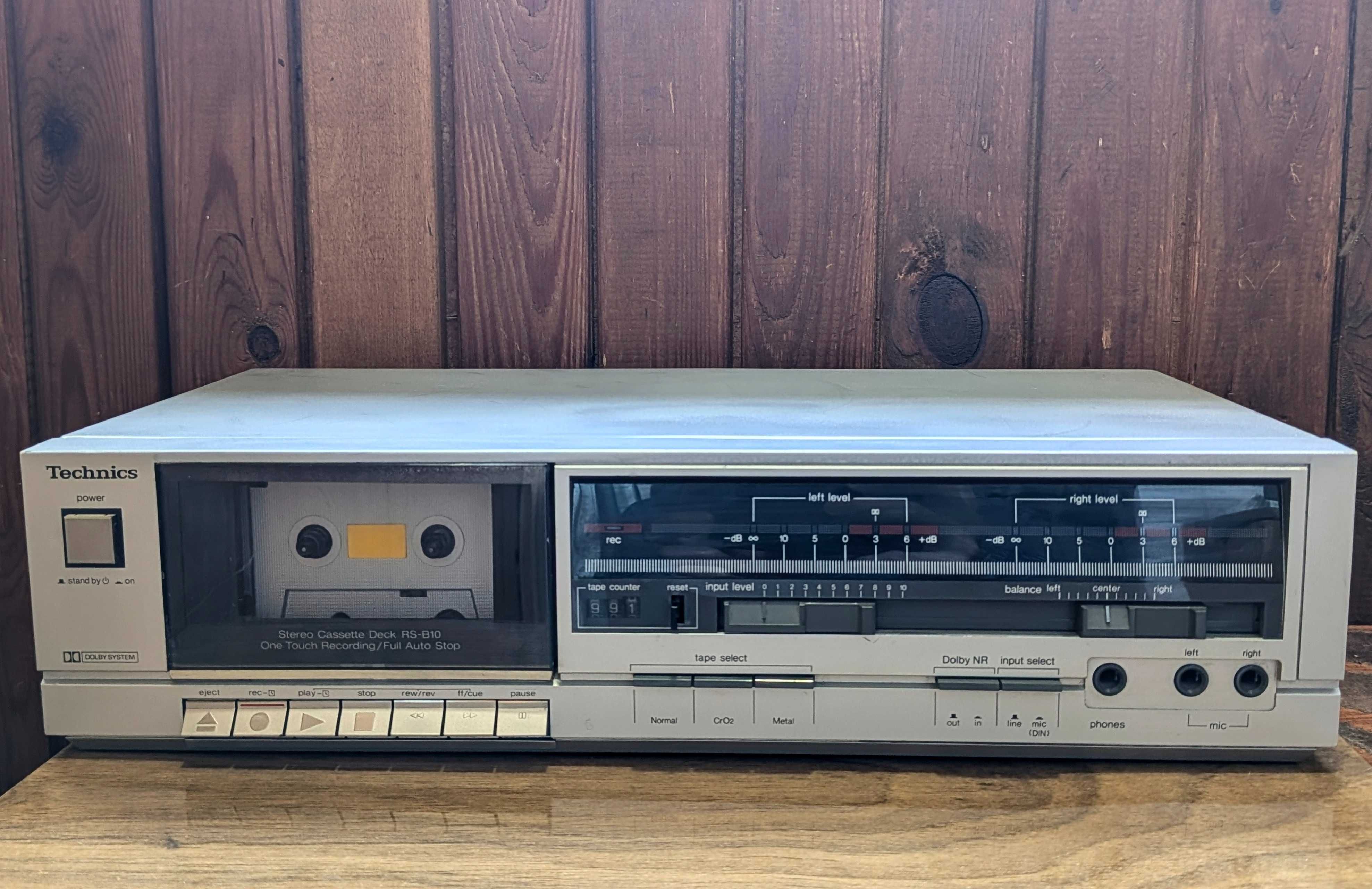 Касетний магнітофон касетна дека Technics RS-B10. Made in Japan
