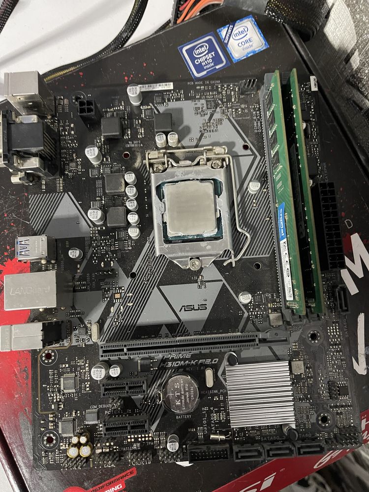 Комплект i3 9100f 16GB DDR4