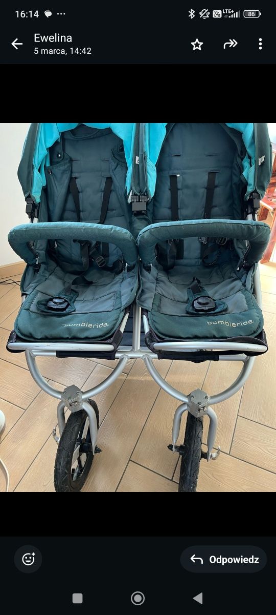 Wózek Bumbleride twin