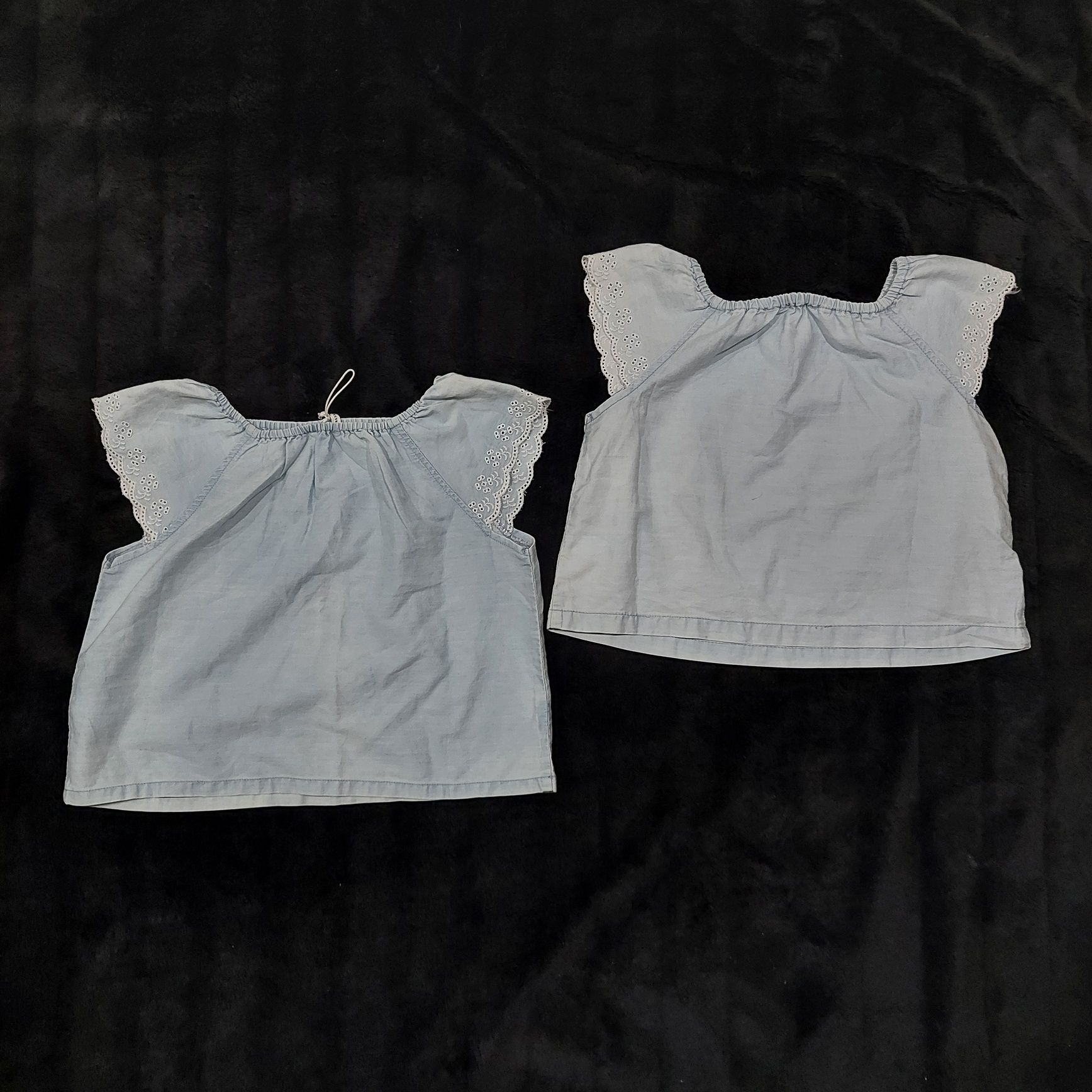 Zestaw bluzek dżinsowych 104 bliźniaki Reserved