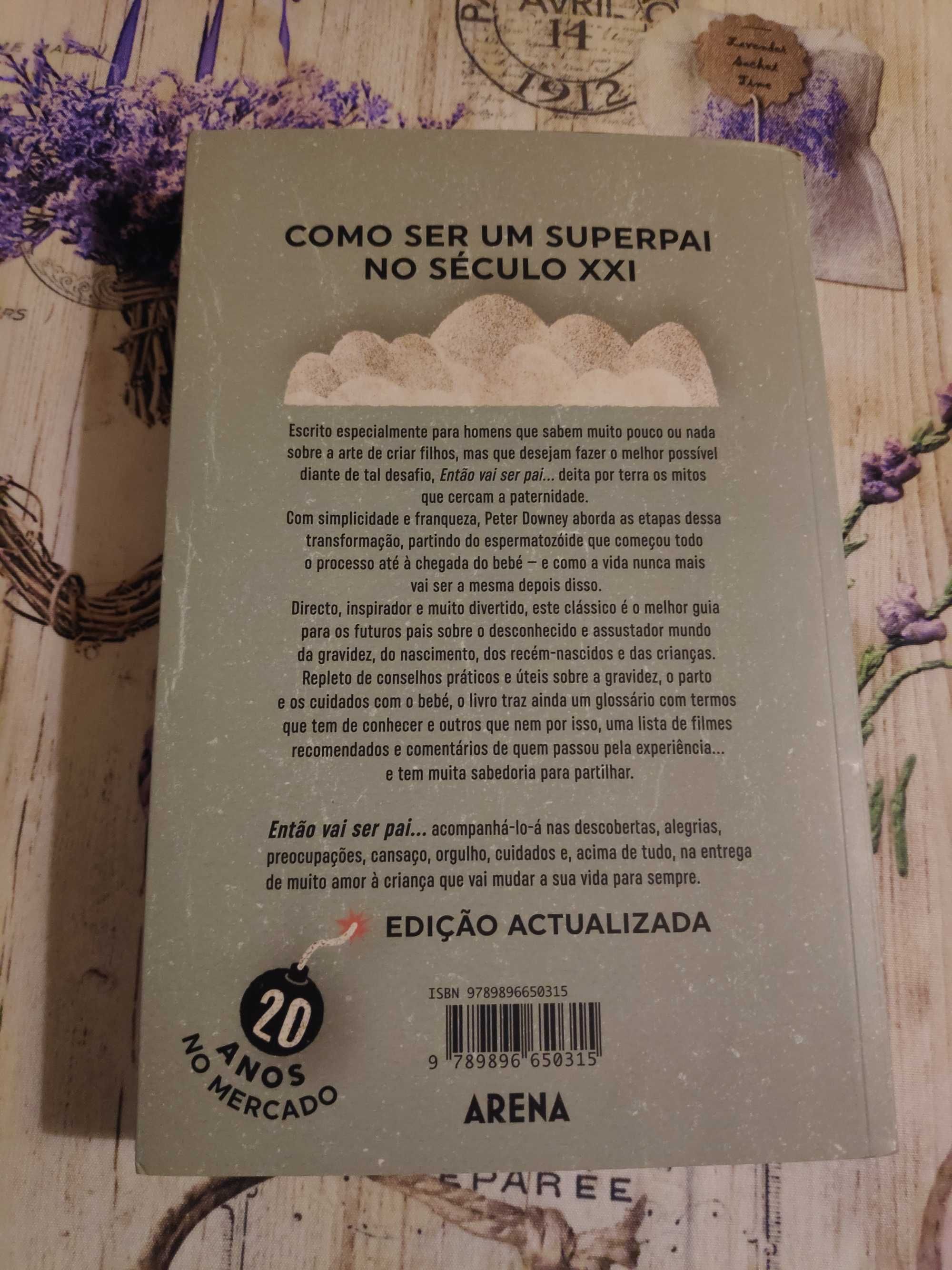 Livro "Então vai ser pai?" como novo