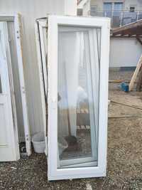 Drzwi -okno plastikowe 210cmx80cm