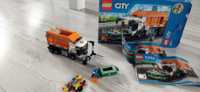 LEGO City 60118 Śmieciarka + instrukcja + opakowanie
