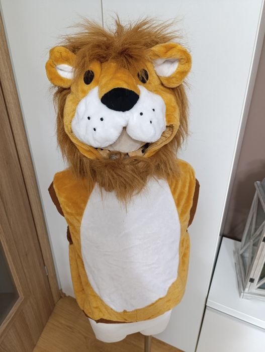 strój karnawałowy LEW LWA SIMBA przebranie kostium 86/98 (208)