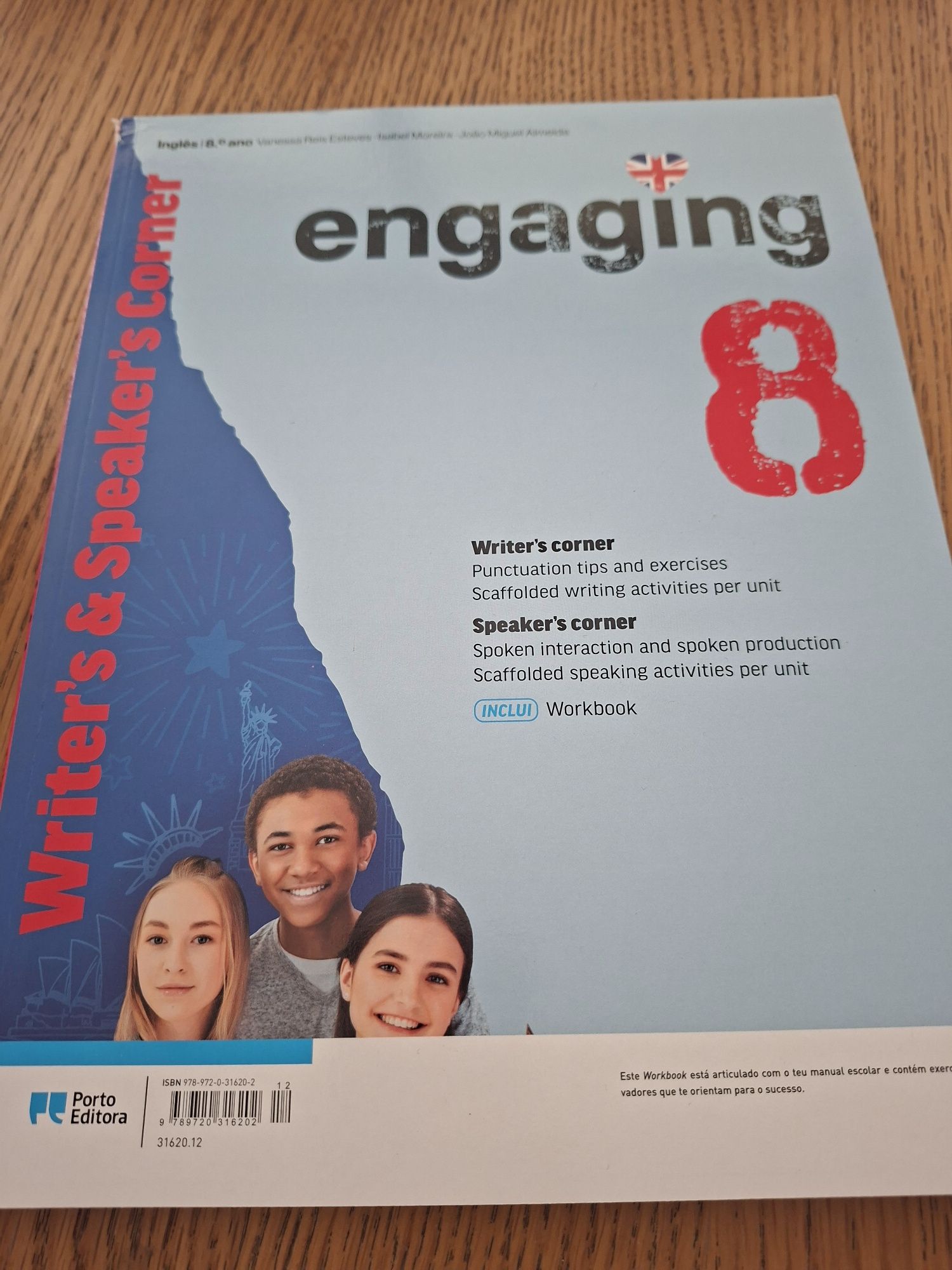 Livro de fichas Engaging 8 novo