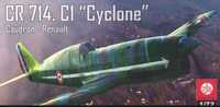 Model do sklejania samolot CR 714.C1 Cyclone Renault, Plastyk S070