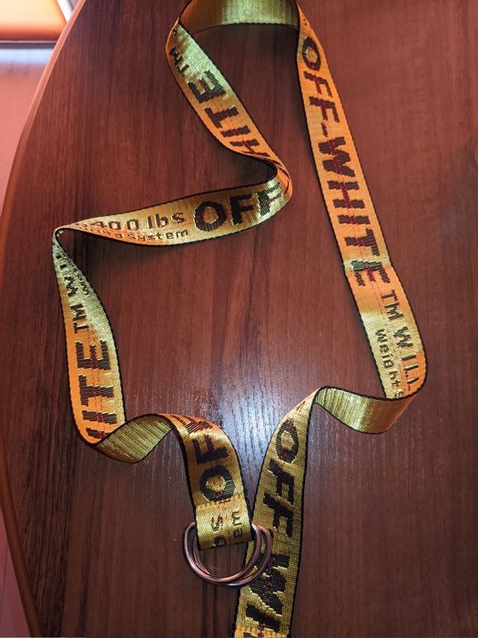 Pasek off white nowy