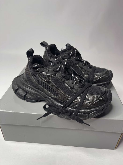 Balenciaga Cargo 10XL 6XL кроссовки черные кеди кеды кросівки чорні 39