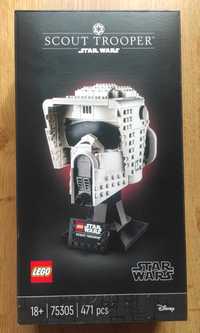 LEGO 75305 STAR WARS SCOUT TROOPER  - hełm / helmet