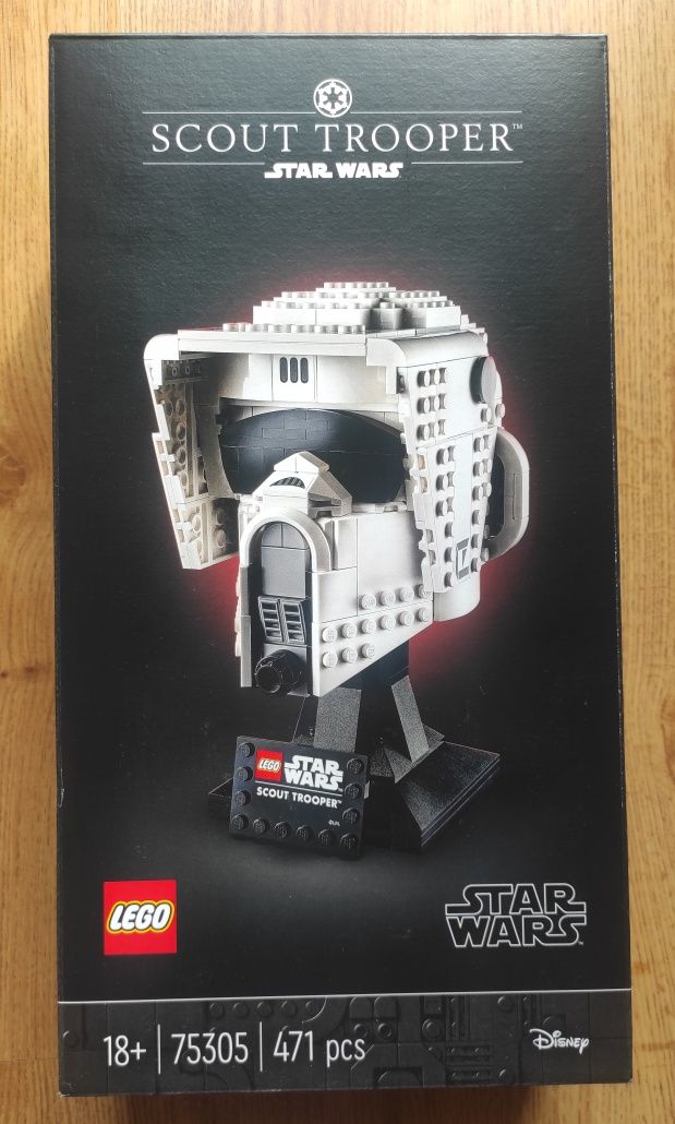 LEGO 75305 STAR WARS SCOUT TROOPER  - hełm / helmet