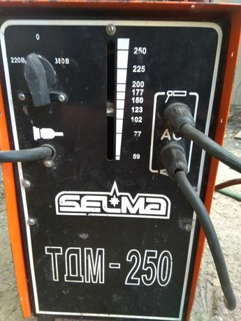 Зварювальний апарат ТДМ-250 У2 SELMA  220В/380В