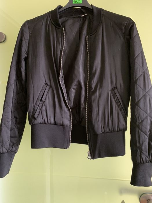 Czarna kurtka H&M - bomberka