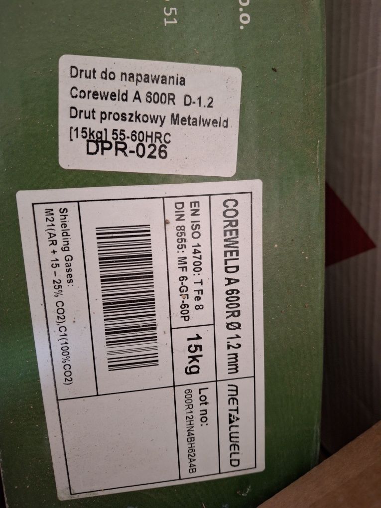 Sprzedam drut do napawania