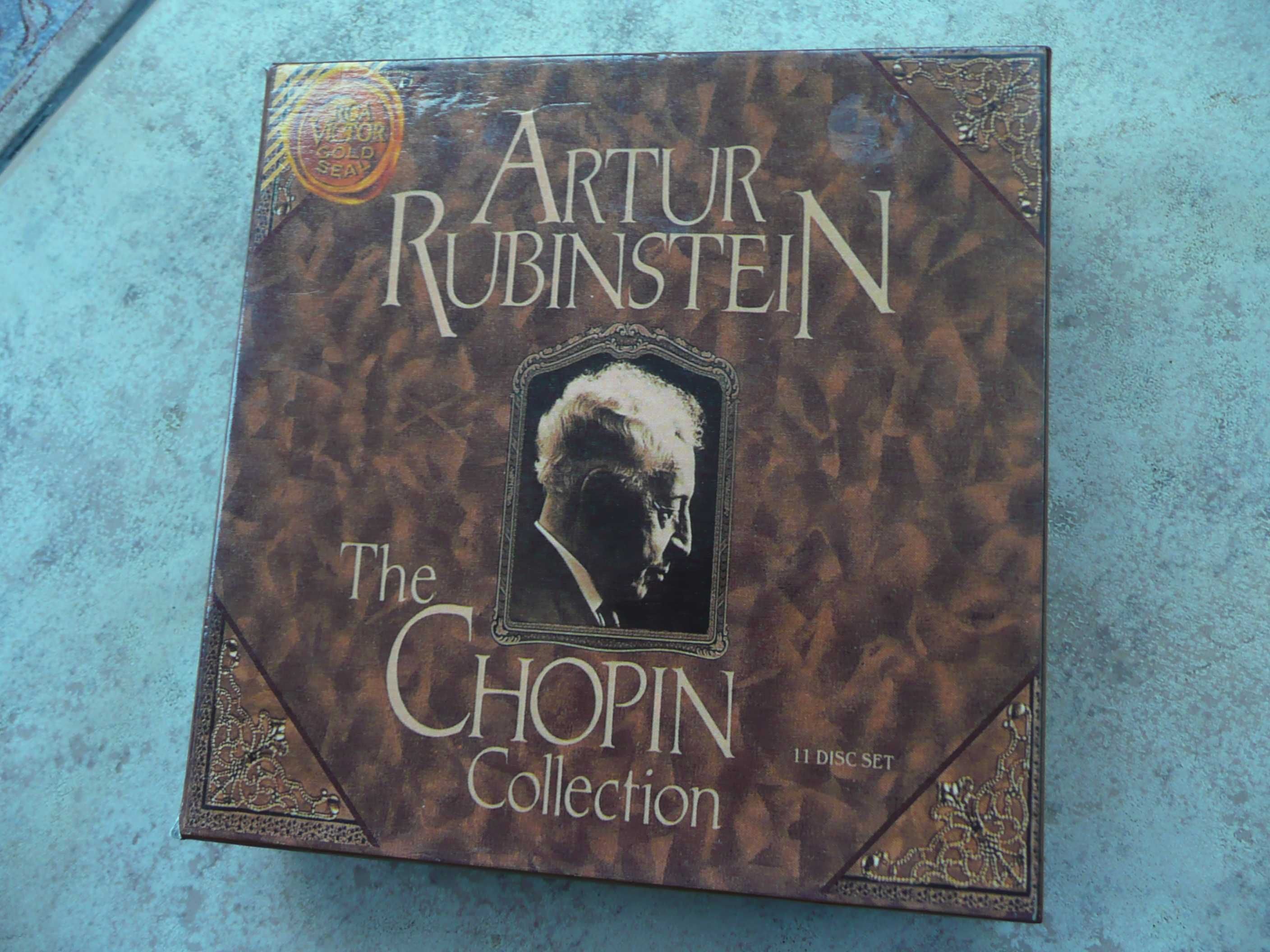 box chopin rubinstein 11cd płyty kompaktowe