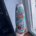 Wazon porcelana Wawel Kwiaty łata 60 - 70 te