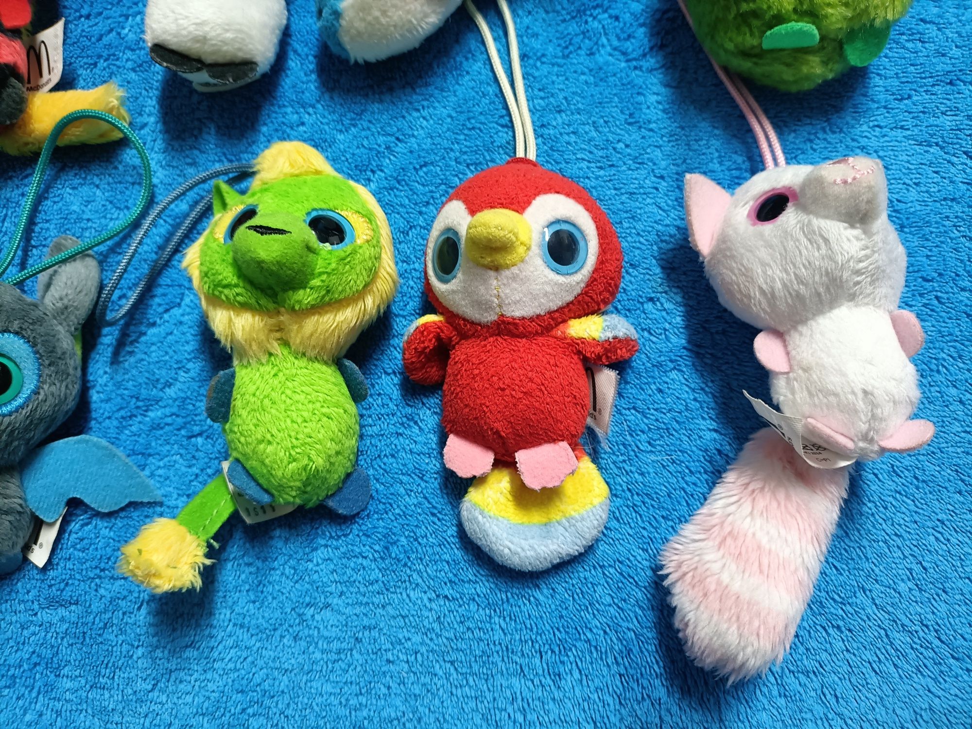 Lote 8 mini peluches MacDonald