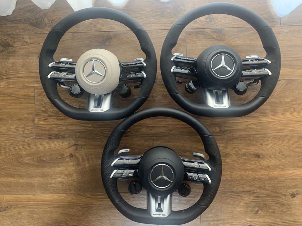 Руль AMG 63 unit w223 w213 w206 AMG с подогревом