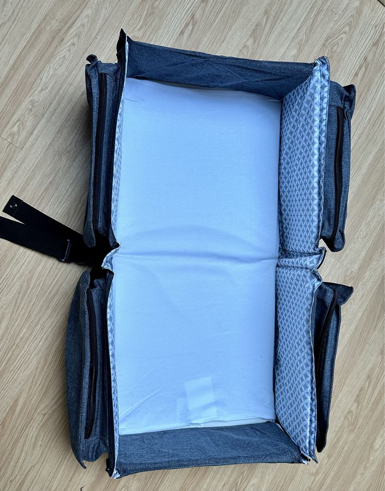 Mala e cama bebé de viagem dommo