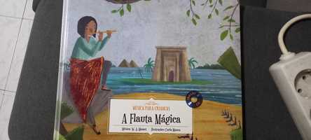 " a flauta mágica", livro infantil com cd incluido