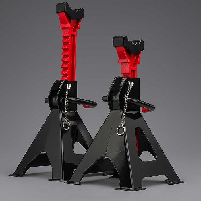 Zestaw Podnośnik pneumatyczny 2,5T + kobyłki 3T Lewarek Bałwanek