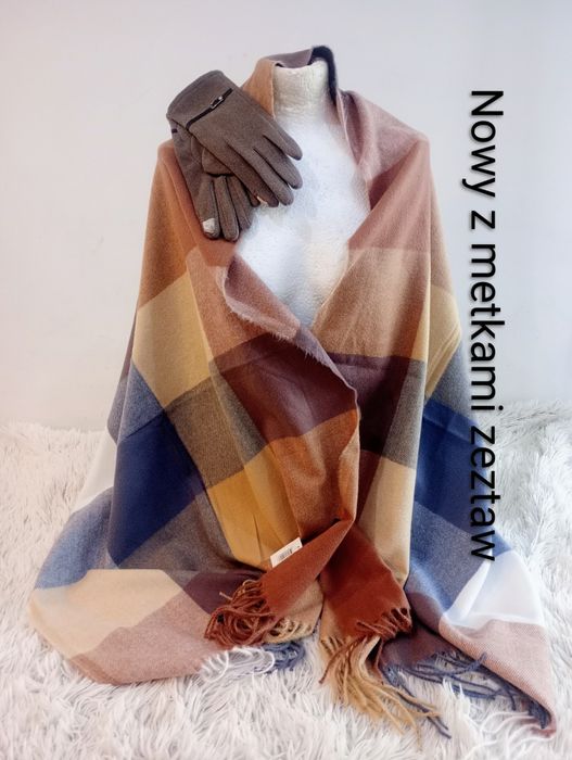 Piękny komplet  50%wiskoza 50%bawelna