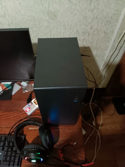 Игровой ПК i3 10100f 3600mhz ssd 240gb oзу 16gb rx560 2gb ,Anima 500w