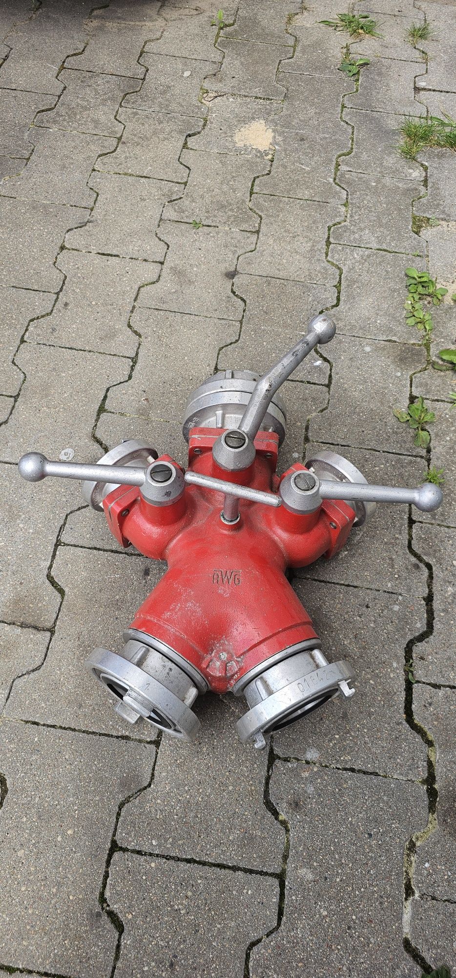 Rozdzielacz grzybkowy strażacki do wody