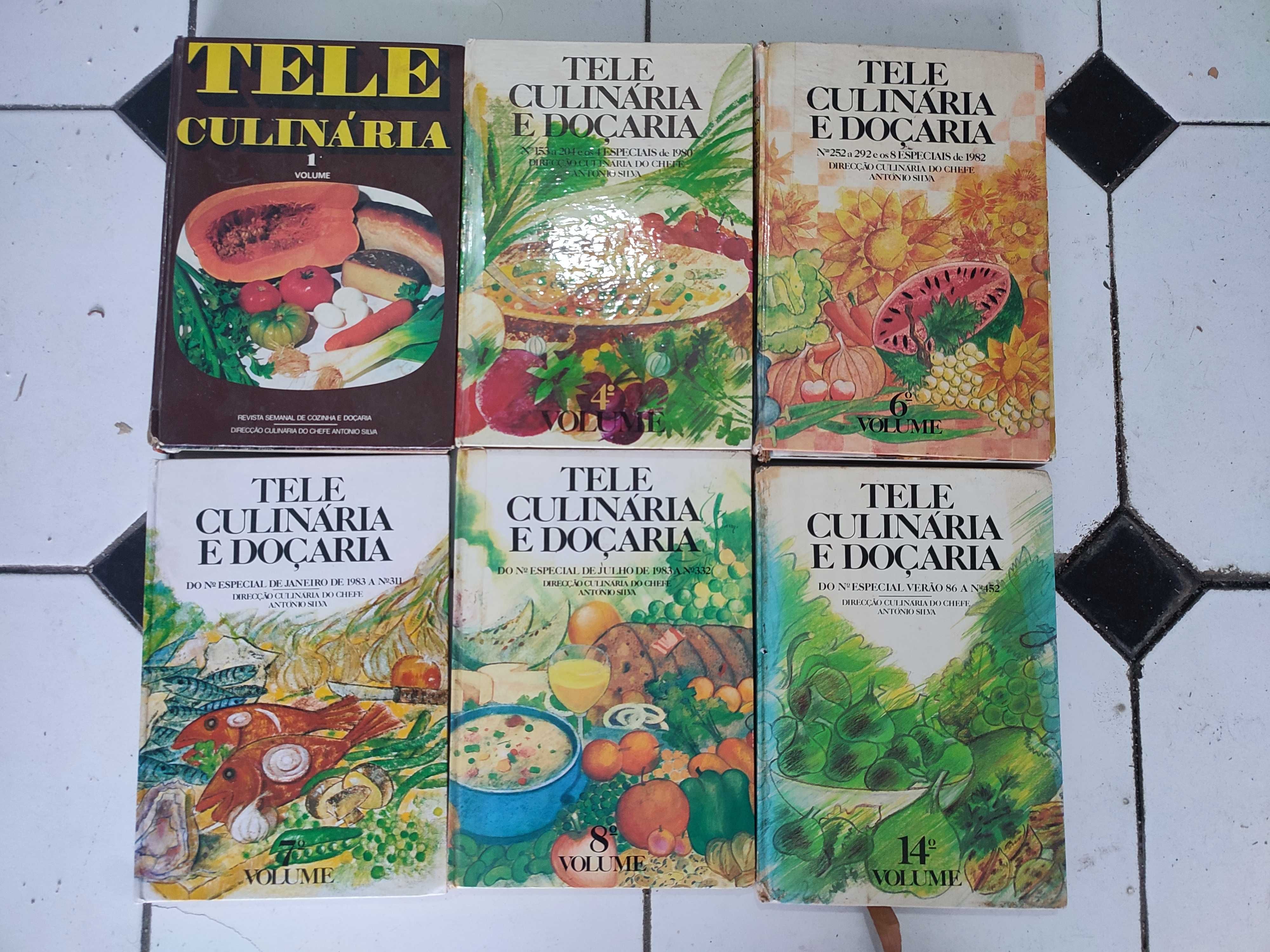 Volumes Revista Teleculinária - Cada 5 euros