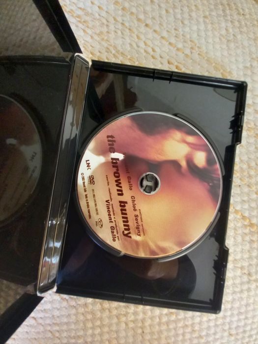 Dvd original filme The Brown Bunny de Vincet Gallo