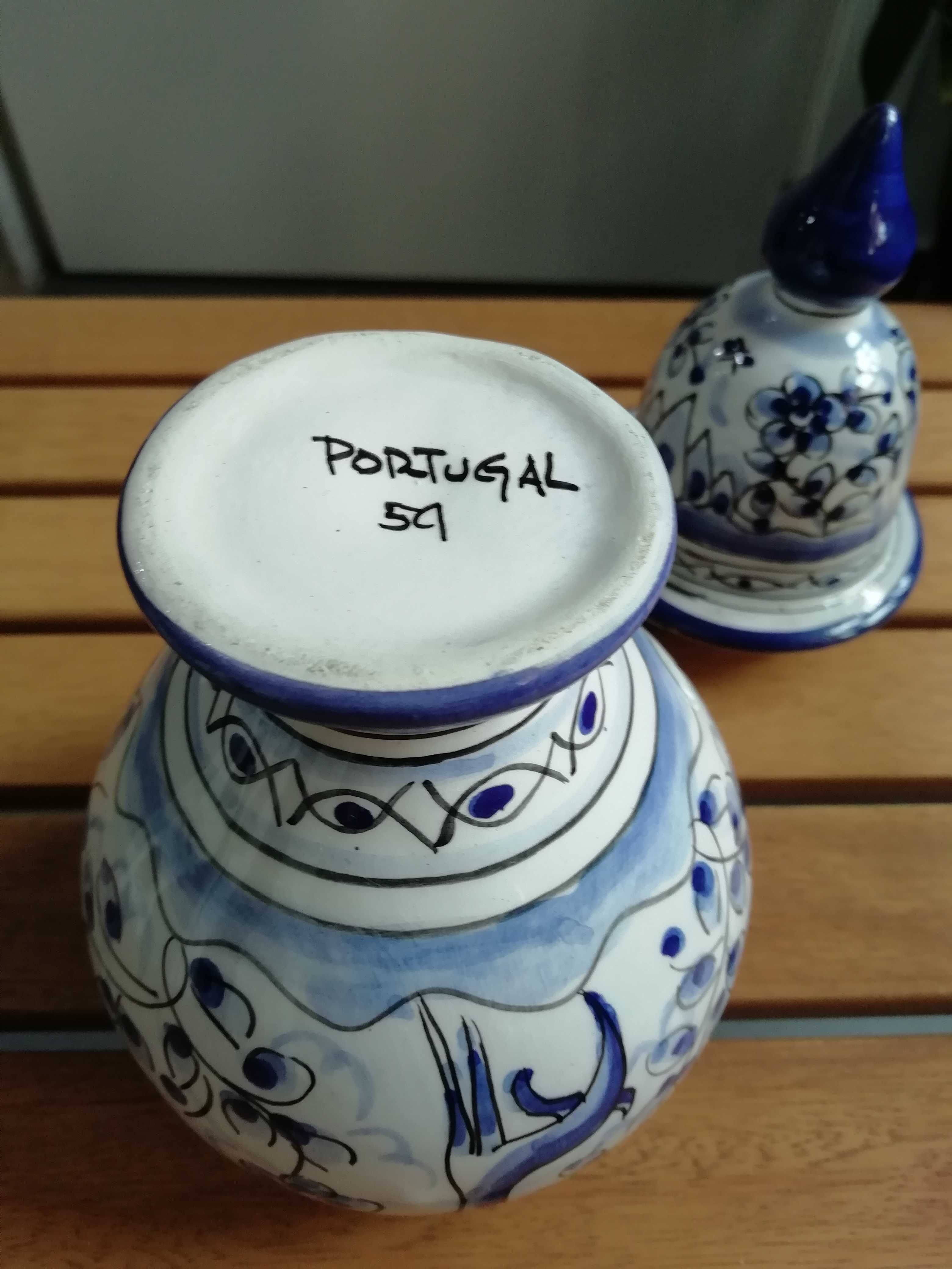 Pote Azul, Porcelanas de Coimbra