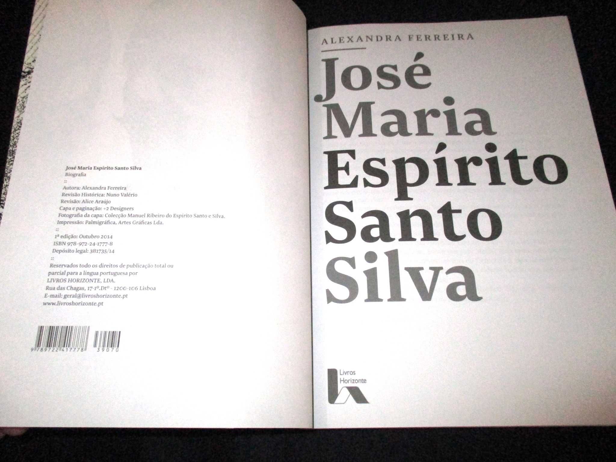 Livro José Maria Espírito Santo Silva Alexandra Ferreira