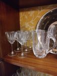 Copos Royal crystal rock, Design art deco