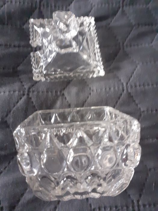 Cukierniczka krzysztalowa kwadratowa