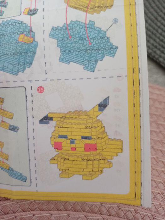 Pikachu LEGO klocki pokemon