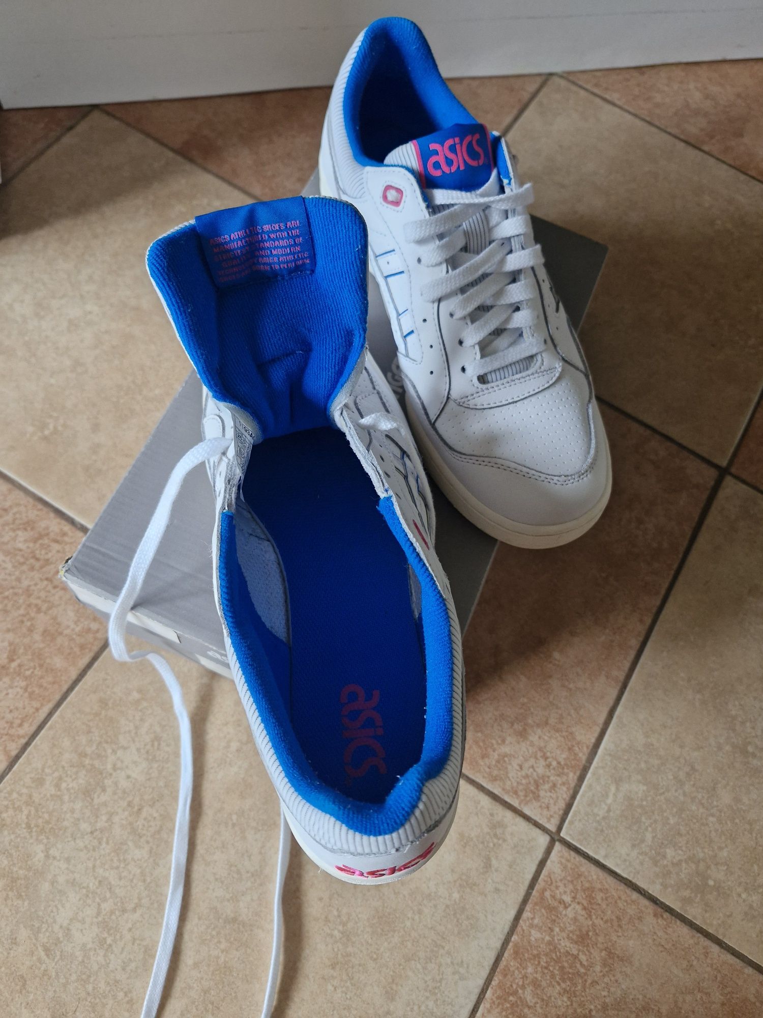 Кросовки кожаные ASICS