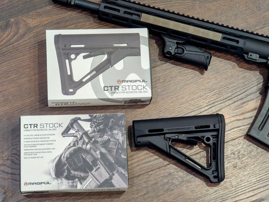 Приклад Magpul CTR Mil-Spec для AR15 (чорний колір)